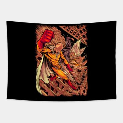 Saitama Vs Garou Tapestry Official Haikyuu Merch