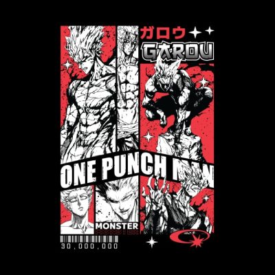 Opm Garou The Monster Throw Pillow Official Haikyuu Merch
