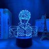 One Punch Man Genos Led Night Light for Bedroom Decor Nightlight Birthday Gift Anime 3d Lamp 1 - One Punch Man UK Store