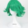 One Punch Man Senritsu No Tatsumaki Cosplay Wig Green Curly Heat Resistant Synthetic Hair Wig Wig 1 - One Punch Man UK Store