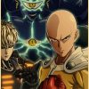 Vintage Japanese Anime One Punch Man Poster Retro Kraft Paper Posters Wall Sticker Home Decor Living 29 - One Punch Man UK Store