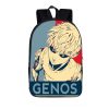 anime One Punch Man backpack women men rucksack Saitama Genos children school bags teenager boys ONE 19 - One Punch Man UK Store