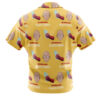 Power Saitama One Punch Man Short Sleeve Hawaiian Shirt BACK Mockup - One Punch Man UK Store