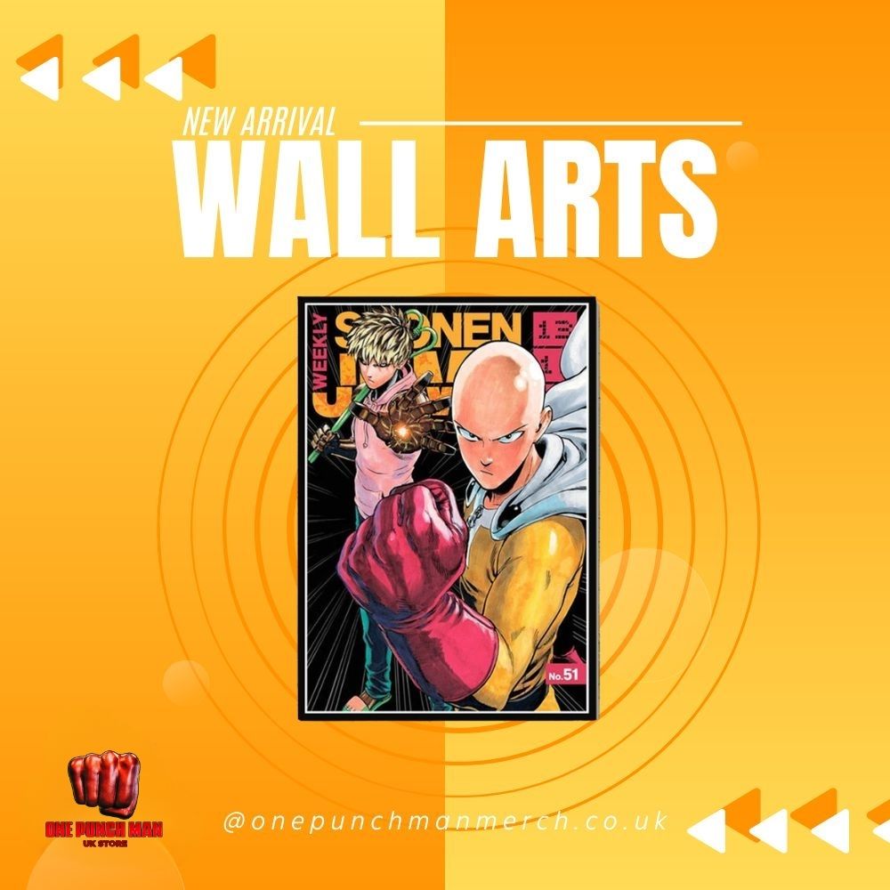 One Punch Man Wall Art